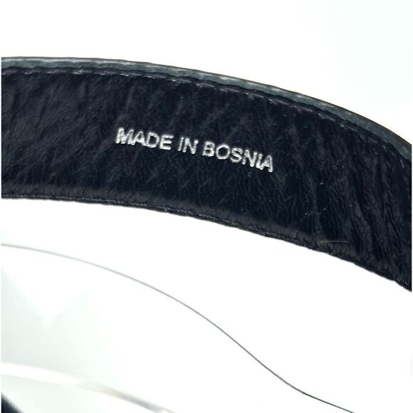 NWOB Miu Miu Prada Studded T-Strap Gladiator Sandal Black Leather 38 US 8 - Picture 11 of 13